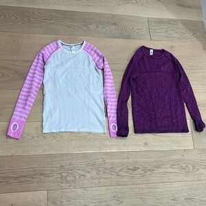 Ivivva long sleeve shirts size 14 (kids lululemon)
